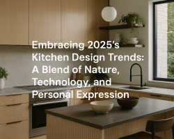 Embracing 2025’s Kitchen Design Trends: A Blend of Nature, Technology, and Personal Expression