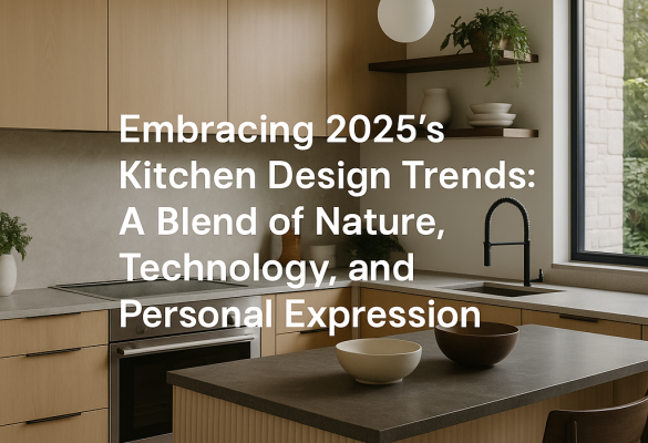 Embracing 2025’s Kitchen Design Trends: A Blend of Nature, Technology, and Personal Expression